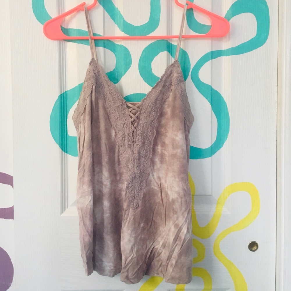 American Eagle purple tank top